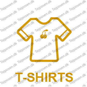T-shirts m kirsebær